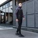 Куртка Pobedov Korol' Lev SOFTSHELL чорно-сіра