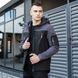 Куртка Pobedov Korol' Lev SOFTSHELL чорно-сіра