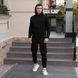 Чоловічі джогери Pobedov на флісі 007 чорні