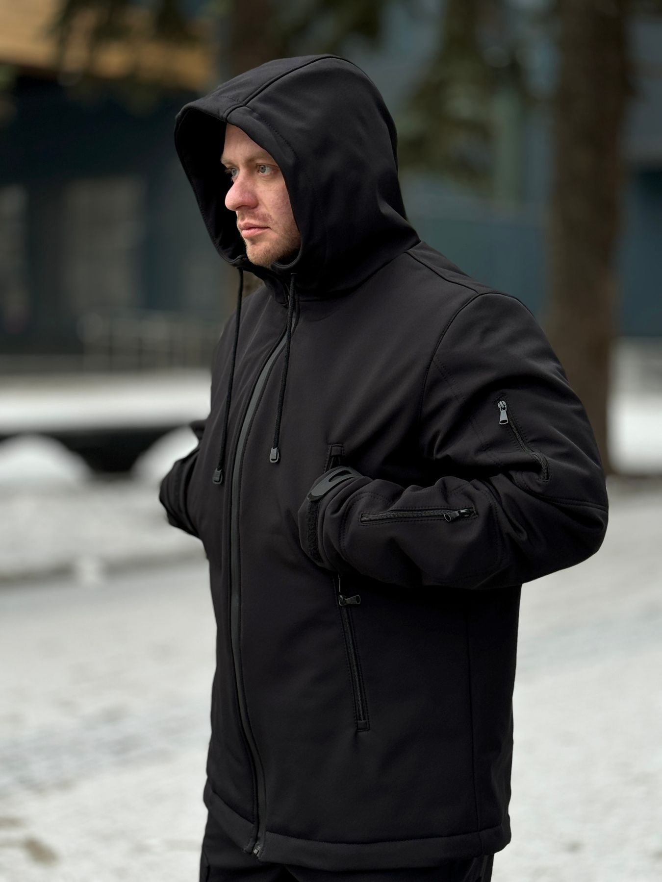 Зимовий костюм Softshell Omni-Heat чорний, M