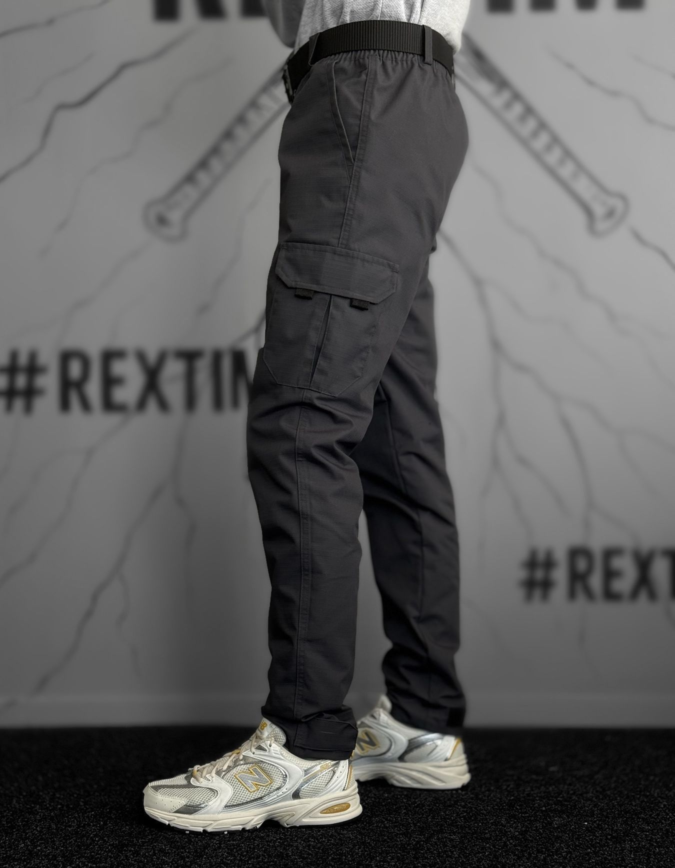 Карго штаны Rextim Basic серые