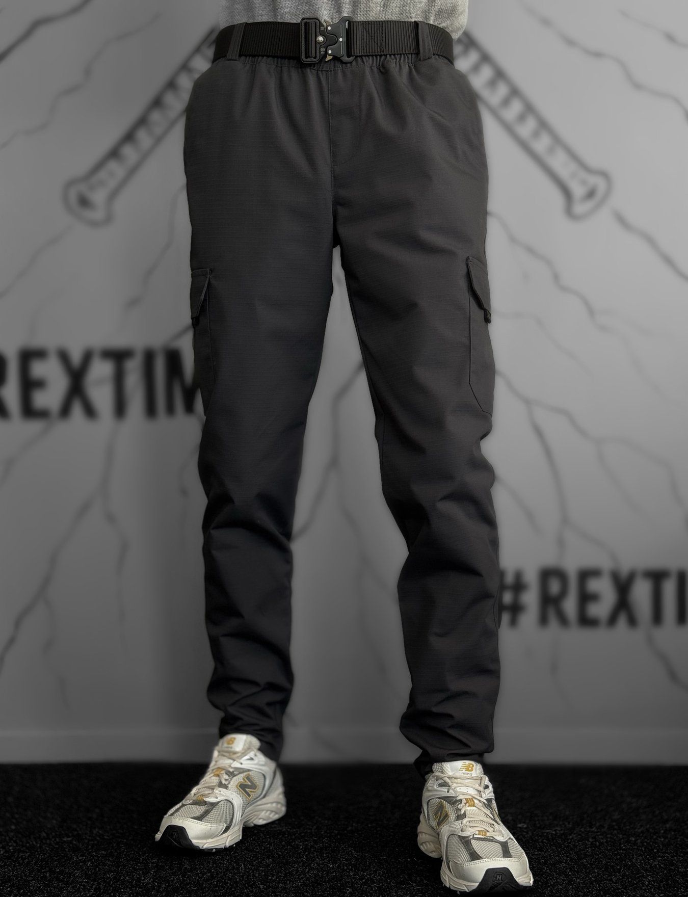 Карго штаны Rextim Basic серые