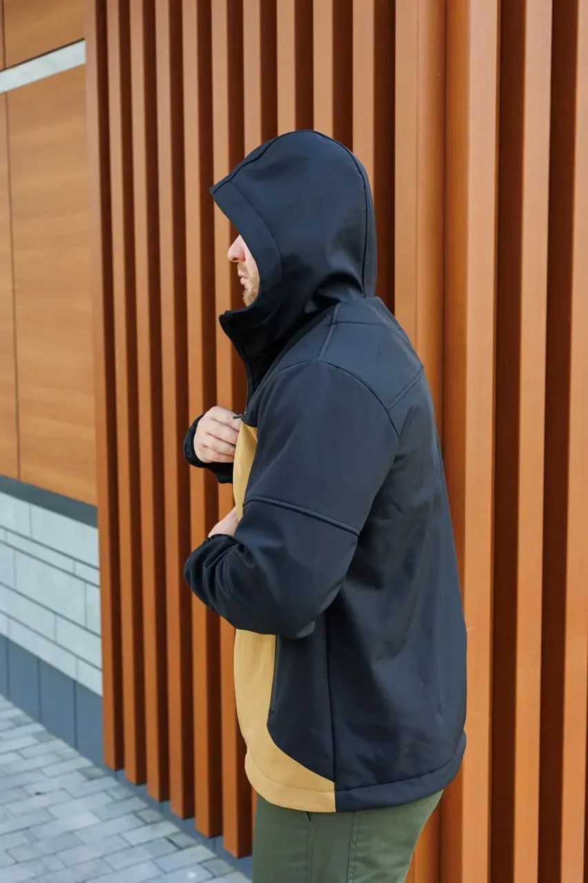 Чоловіча куртка outdoor Softshell софтшелл койот