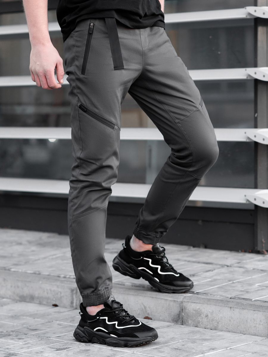 Брюки джоггеры BEZET TECHWEAR серый