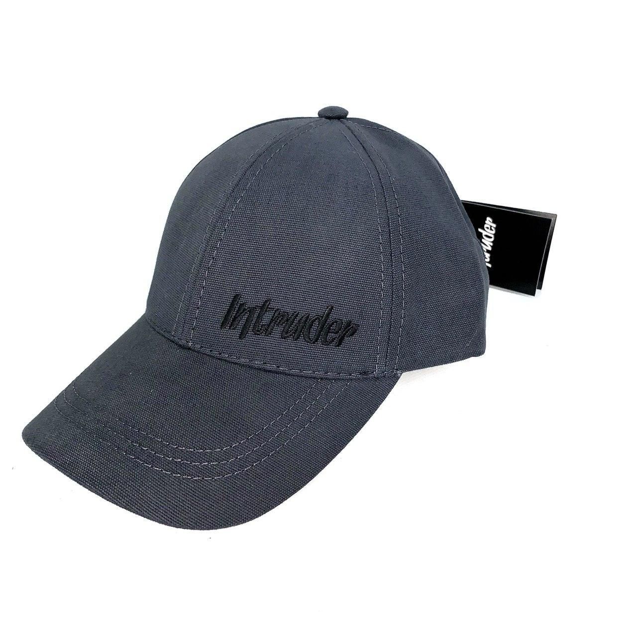 Кепка Intruder чоловіча сіра брендова