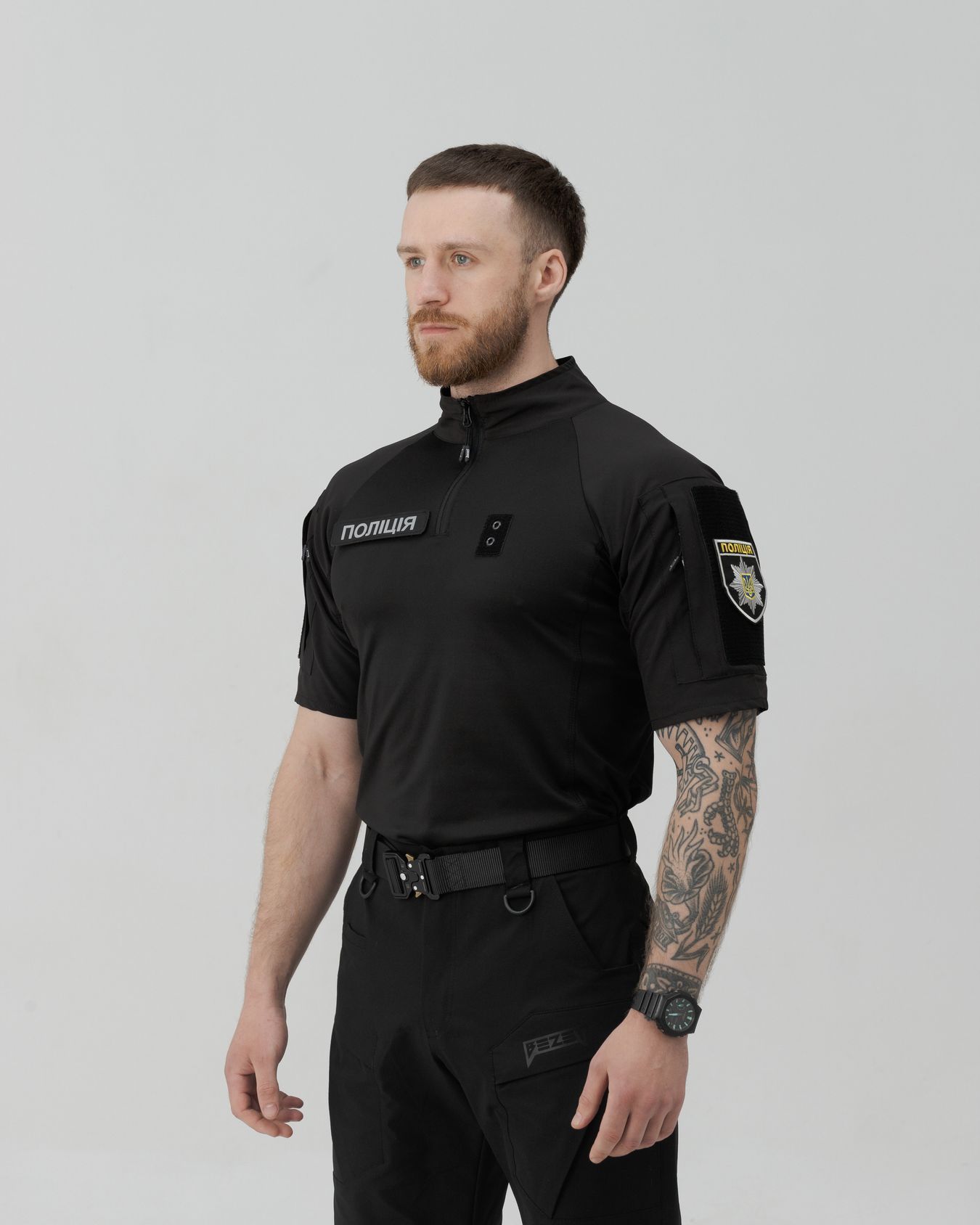 Тактична футболка BEZET Combat чорна