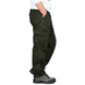 Тактичні штани карго Combat X Cargo олива, Хакі/Олива, 5XL